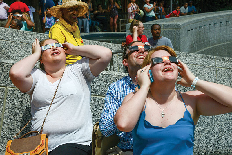 Eclipse Viewing Not Spoiled By Clouds
