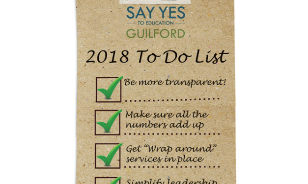 Say Yes Guilford Looks Ahead After 2017 Setback