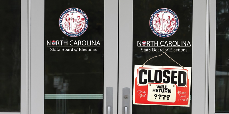 North Carolina Board of Elections’ Absence Creating Headaches All Over the State