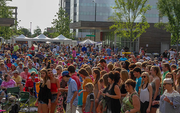Chairman Of The Board Kicks Off Downtown Dancing
