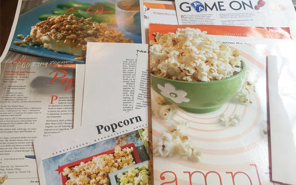 Popcorn: It’s Not Just for the Moving Picture Show