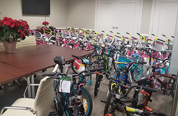 Shhhh! Don’t tell: 105 Area Kids To Get Bikes For Christmas