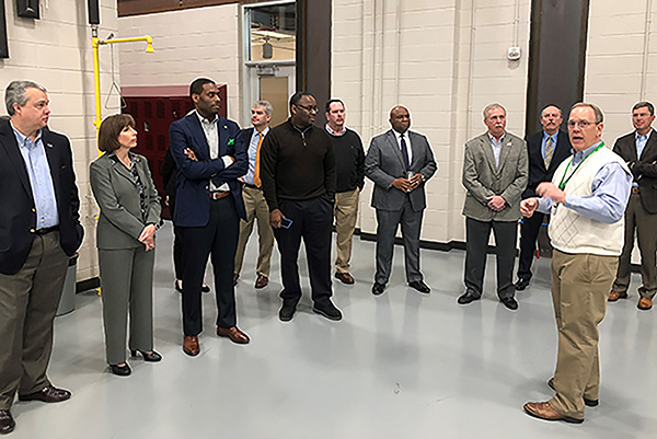 Economic Development Group Tours Cutting Edge GTCC Facility