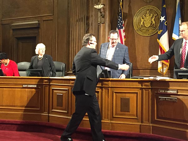 Guilford County Applauds Life-Saving Security Officer