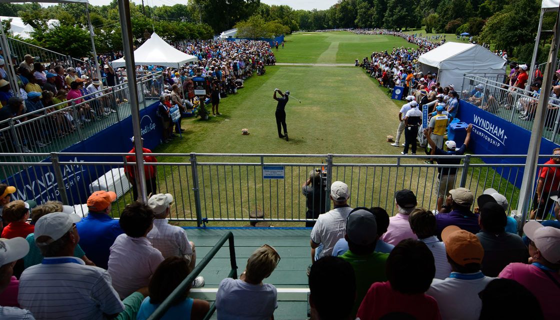 Wyndham Brings Top Golfers But No Fans To Sedgefield