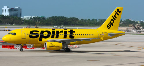 Spirit PTIA Flights Now Free – For Some