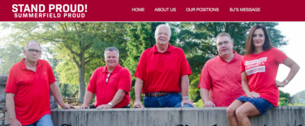 Summerfield Website Explains “Team” Of Candidates