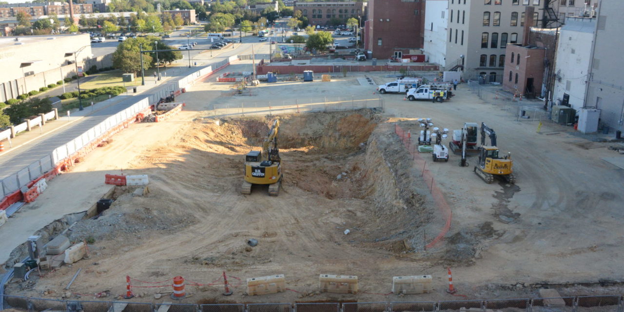 February One Parking Deck Is A Go: Contract Signed, Construction Started