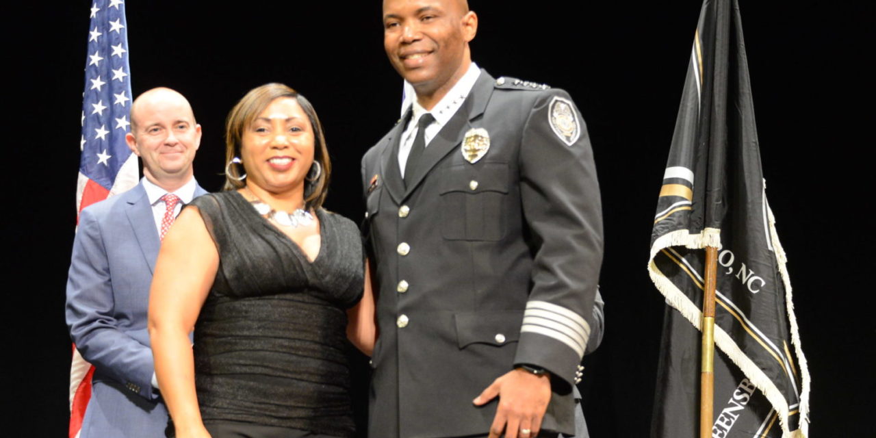 Brian James Sworn In As Greensboro Police Chief