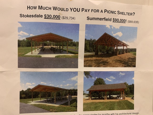In Summerfield Even The Picnic Shelter Is Controversial