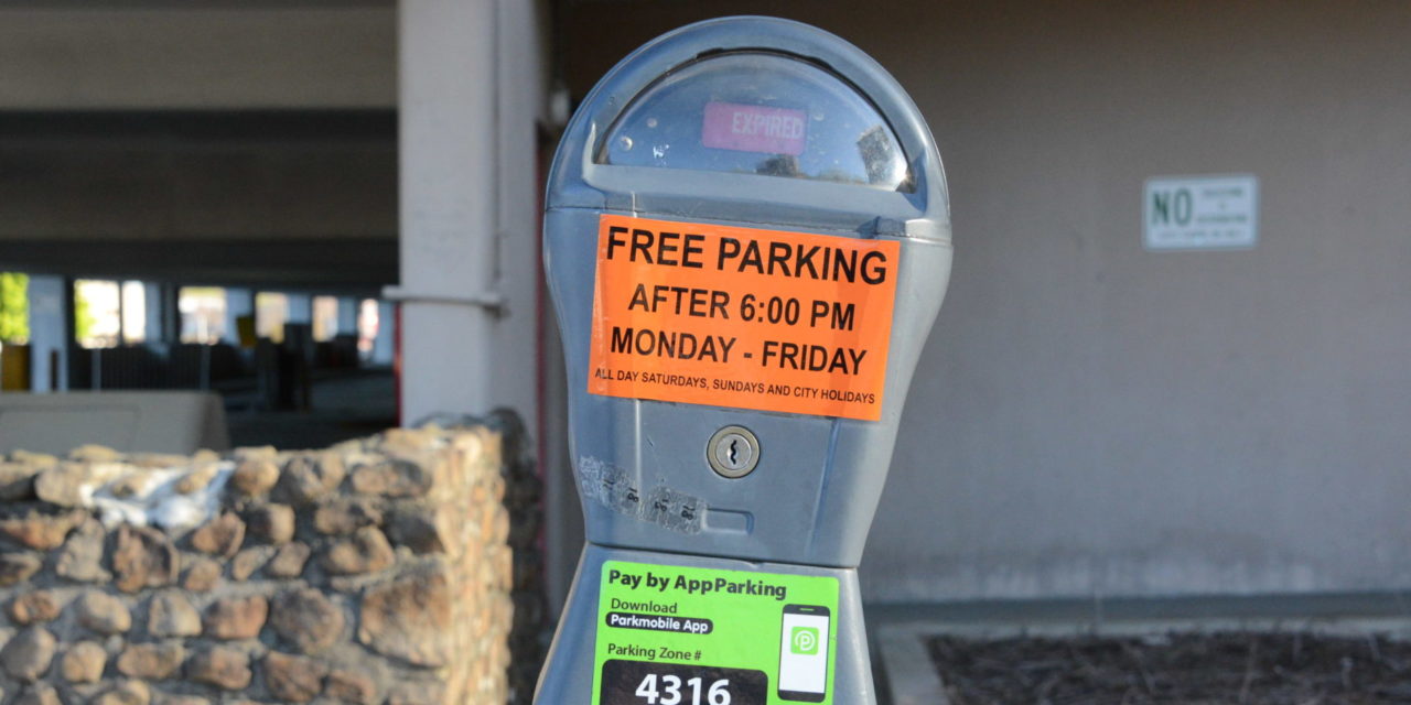 Free On-Street Parking Downtown Ends Oct. 19