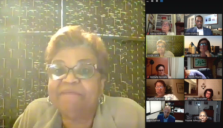 Councilmember Goldie Wells Zooms Through Community Forum