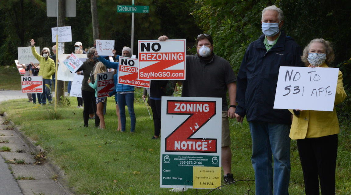 Neighbors Have Organized Opposition To Koury Cone Blvd. Rezoning