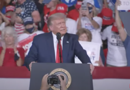 Trump Rallies His Troops With Speech In Winston-Salem