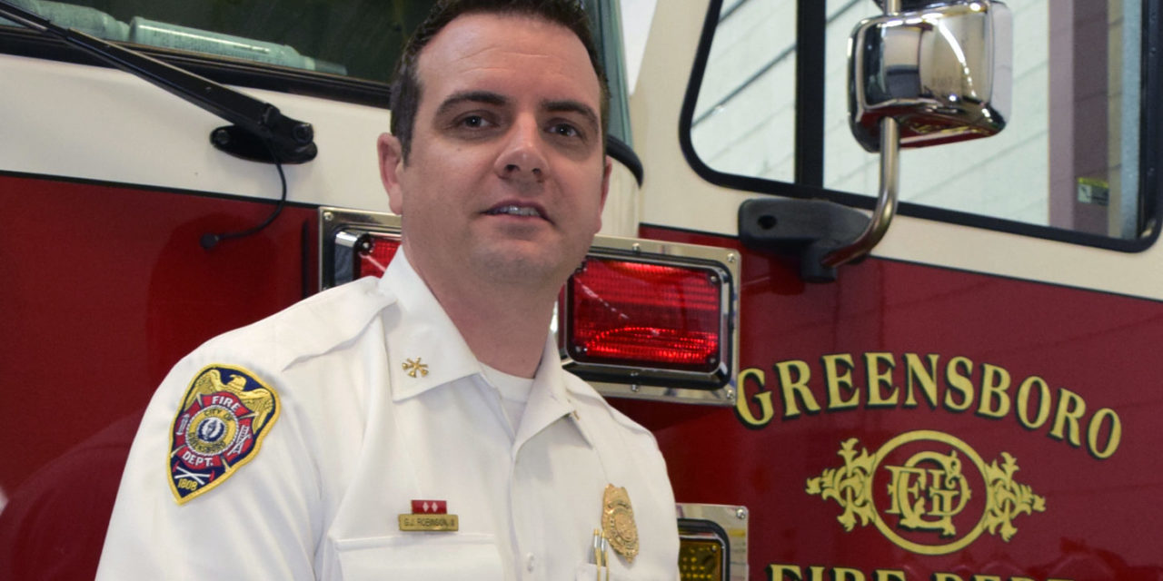 Greensboro City Manager Selects Jim Robinson As New Fire Chief