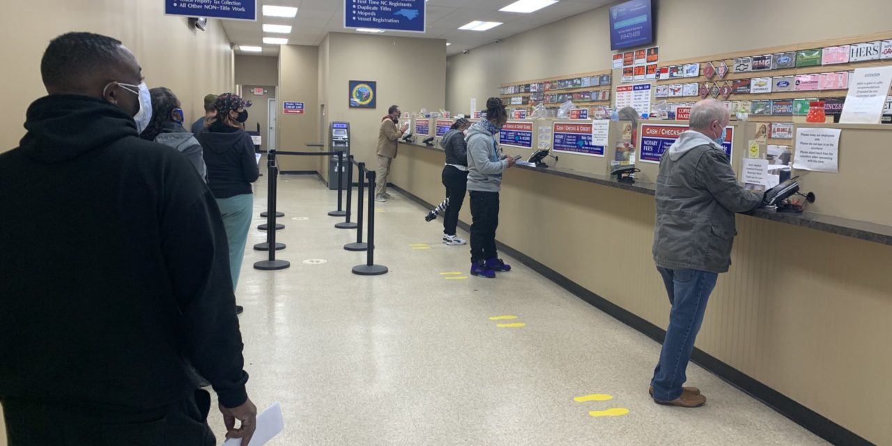 Failure Of DMV Credit Card System Perturbs Procrastinators