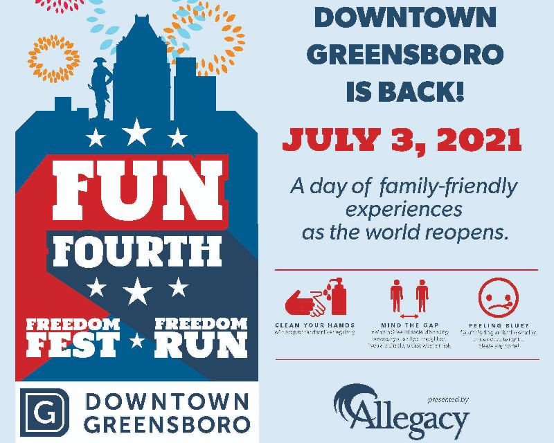Fun Fourth Coming Back To Downtown Greensboro July 3