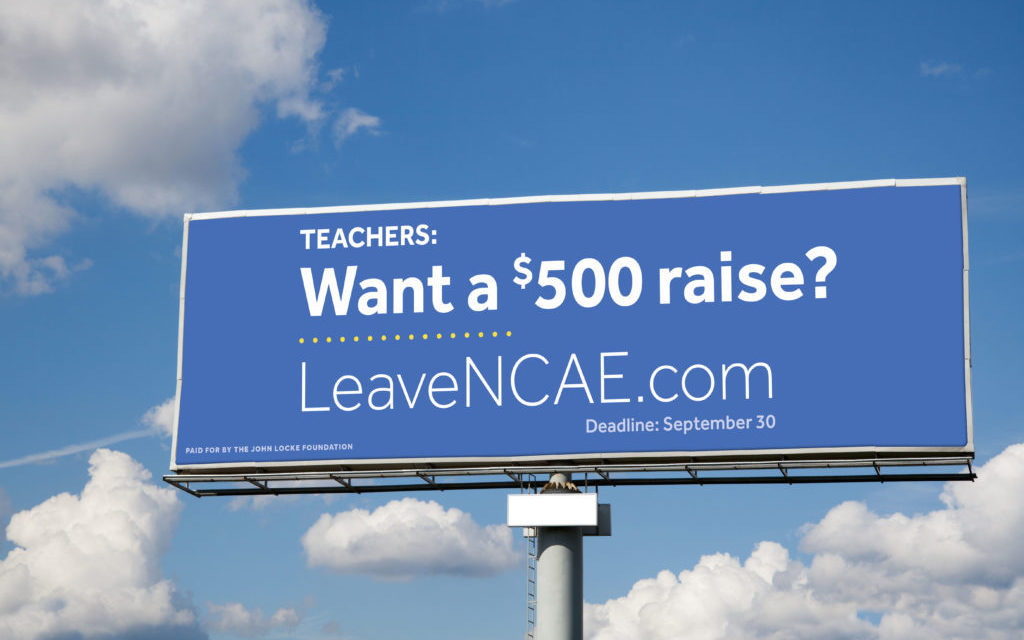 Locke Foundation Asks Teachers To Just Say No To NCAE