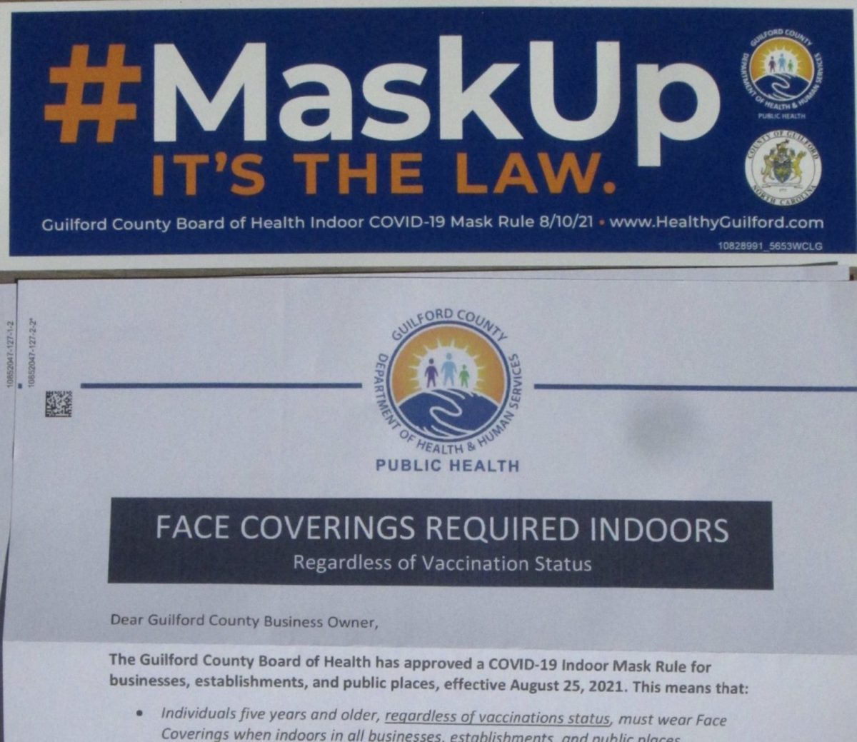 County Sends ‘Mask Up or Pay Up’ Warning To Business Owners The Rhino