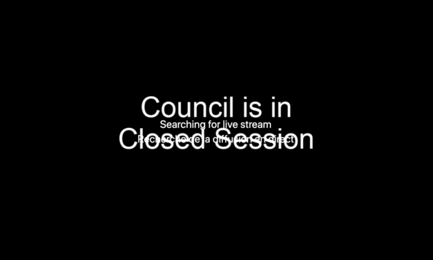City Council In All Day Closed Session On Monday
