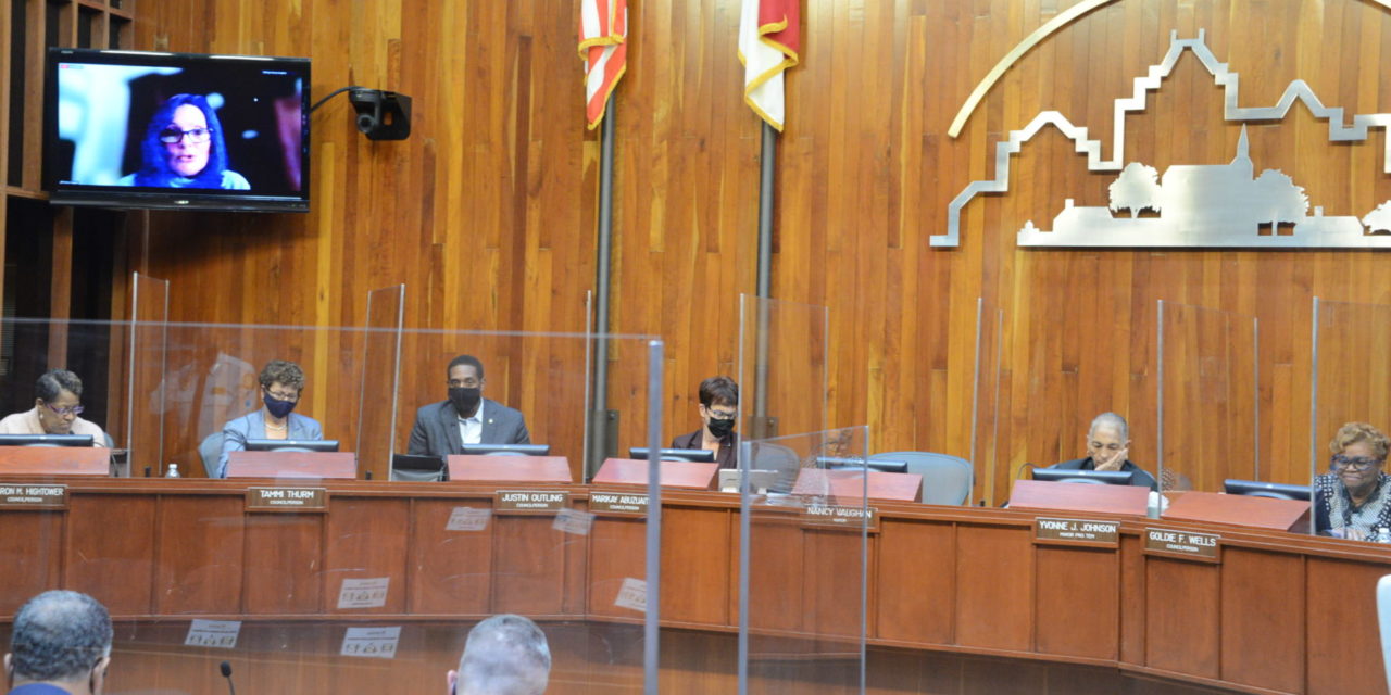 Mayor Vaughan Virtually Chairs City Council Meeting