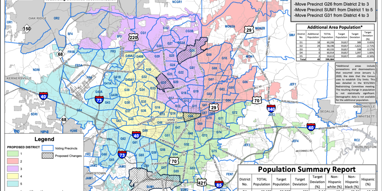 City Council Ignores Redistricting Committee’s Recommendation