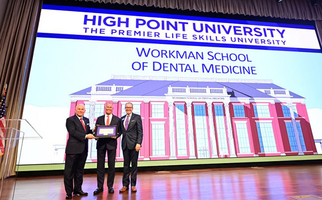 HPU Announces Major Gift and Name Of New Dental School