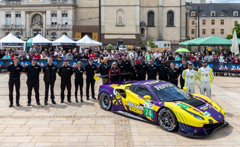 Bee Safe Ferrari And Racing Team Now In Place For 24 Hours Of Le Mans