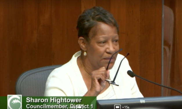 Substitute Motion By Councilmember Hightower Gets Ignored