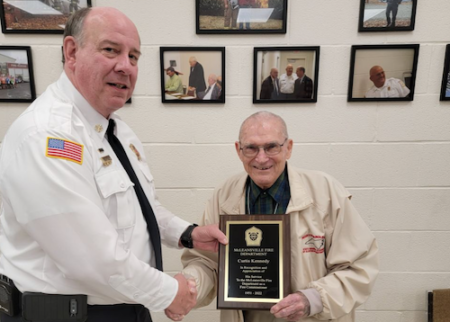 100-Year-Old McLeansville Fire Commissioner Gets A Big Thank You