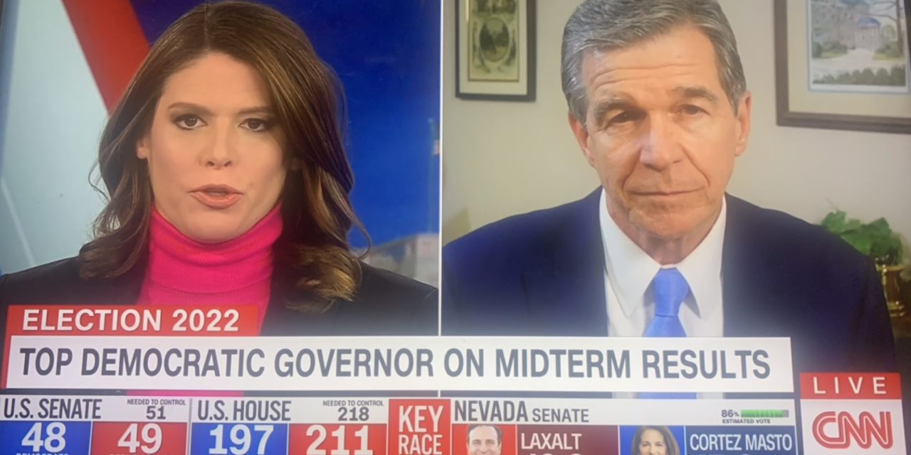 Gov. Roy Cooper Slams Trump, Praises Biden In CNN Primetime