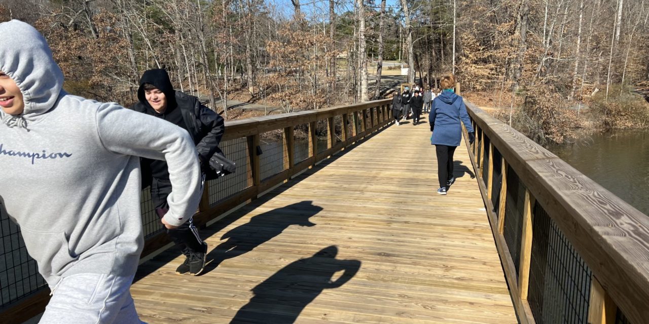 Now Pedestrians Can Walk Across City Lake And Not Get Wet