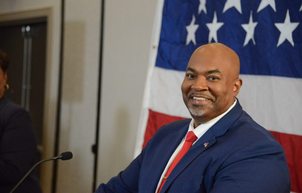 Lt. Gov. Mark Robinson Spoke To Hometown Crowd On Thursday