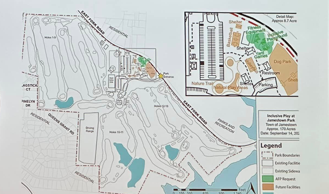 Jamestown Lands $500K Grant For Accessible Playground