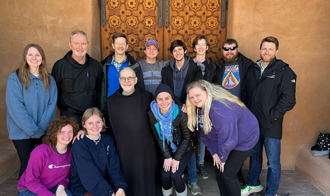 HPU Students Go To A Monastery For Spring Break
