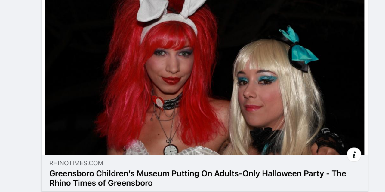 Facebook Users Have Conniption Fit Over Halloween Party At Children’s Museum