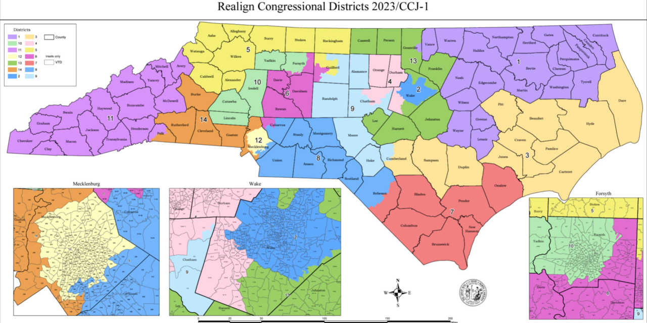 Guilford County Split In Both Congressional Redistricting Maps