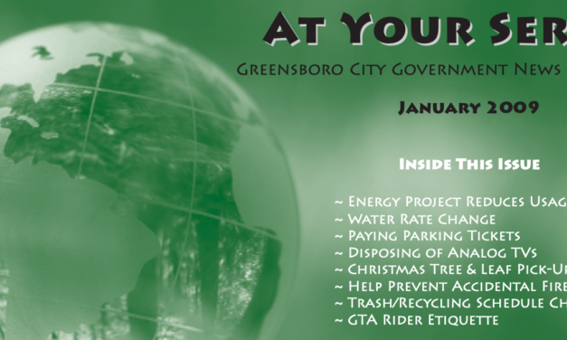 City of Greensboro’s Newsletter For Residents Ends Its 14-Year Run