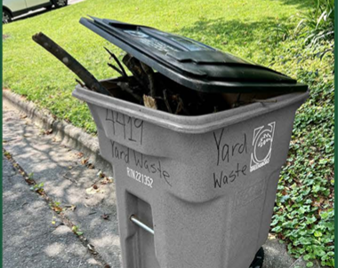 Oops: Yard Waste Bin Article Had Major Mistake