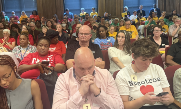 Public Speakers To Commissioners: Give The Schools More Money!