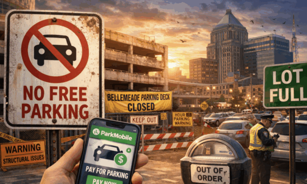 Free Parking In Downtown Greensboro Is Evaporating