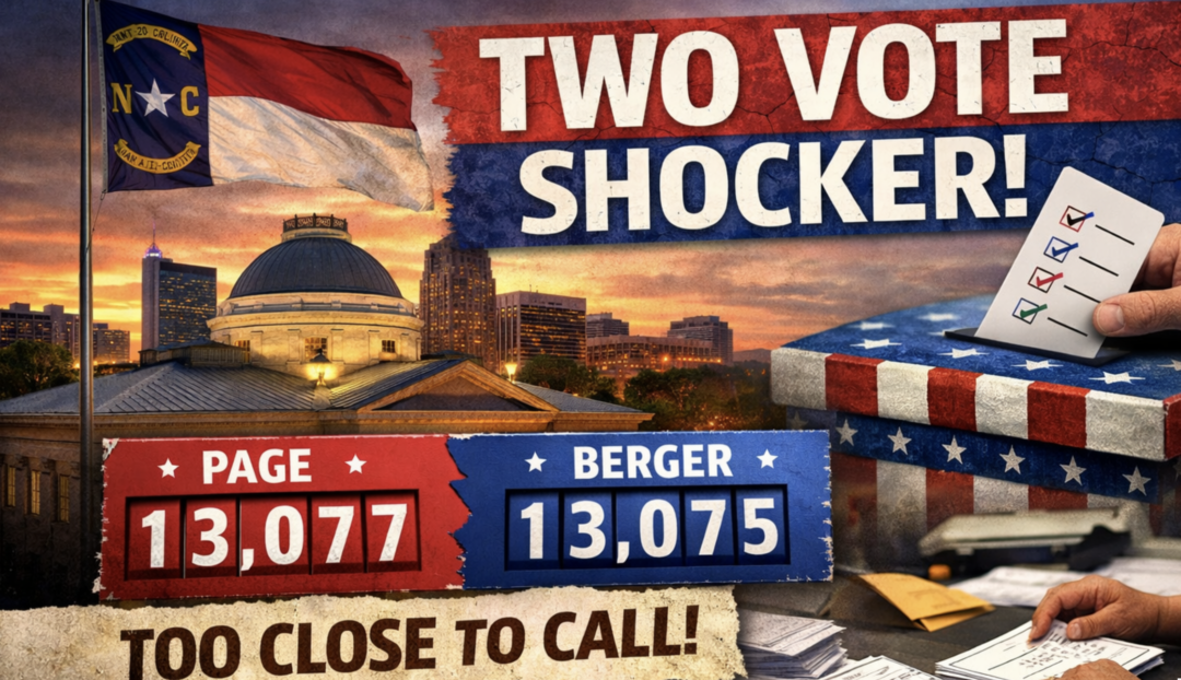 Two Votes Separate Berger And Page In Stunning Senate Primary