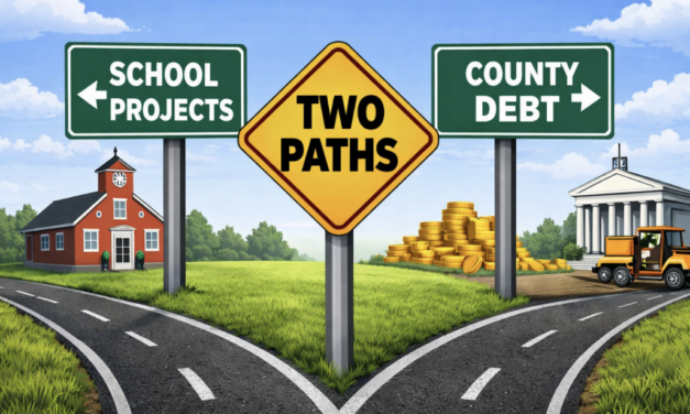Two-Thirds Bonds For County Projects Won’t Steal School Money