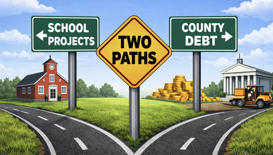 Two-Thirds Bonds For County Projects Won’t Steal School Money