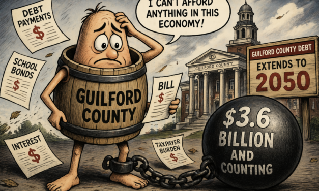 $3.6 Billion And Counting – Guilford County Debt Extends To 2050