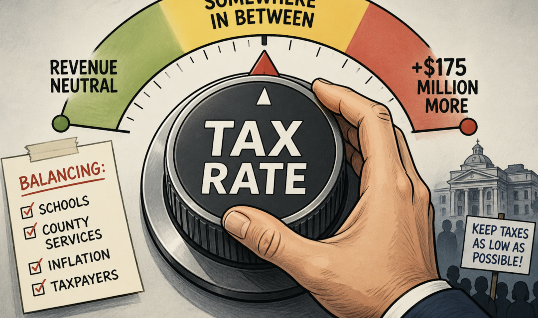 Budget Crunch Time Arrives As Commissioners Mull Tax Rate