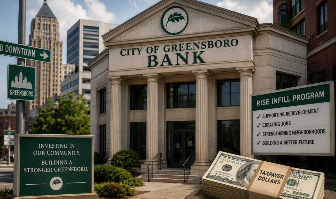 City Of Greensboro Gets Into The Commercial Banking Business