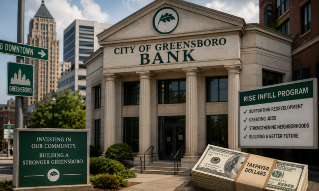 City Of Greensboro Gets Into The Commercial Banking Business