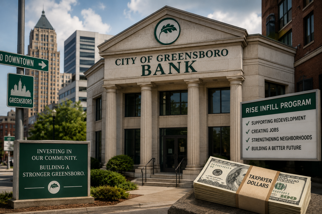 City Of Greensboro Gets Into The Commercial Banking Business