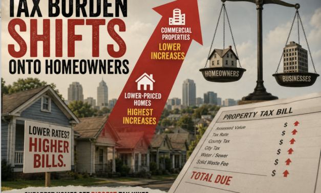 As Tax Burden Shifts Onto Homeowners, Cheapest Homes Will See Biggest Tax Hikes
